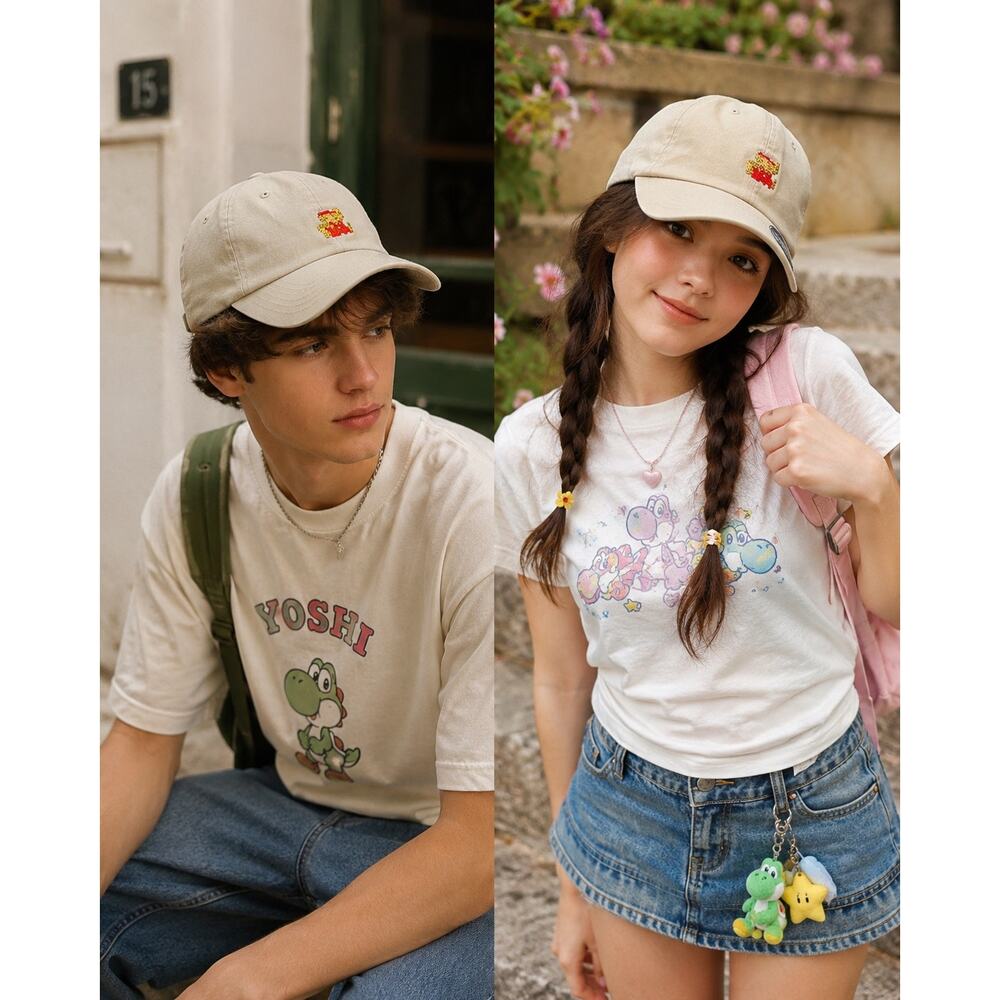 Bioworld Super Mario Bros. Hat Baseball Cap OSFM